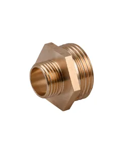 Ниппель редукционный Optimum LN532S 1 х 1/2 дюйма НР, латунный