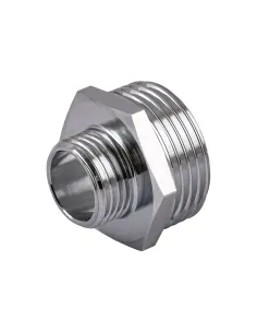 Ниппель редукционный Optimum SN532S 1 х 1/2 дюйма НР, нержавеющая сталь