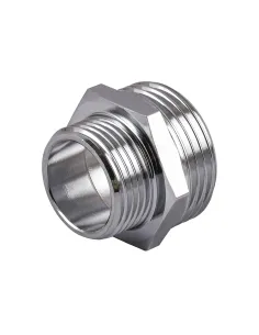 Ниппель редукционный Optimum SN542S 1 х 3/4 дюйма НР, нержавеющая сталь