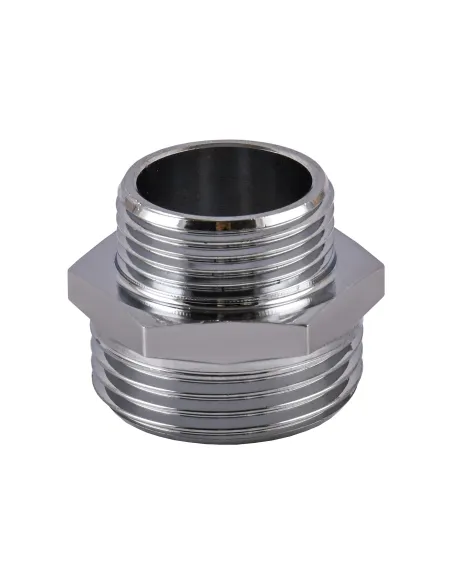 Ниппель редукционный Optimum SN542S 1 х 3/4 дюйма НР, нержавеющая сталь