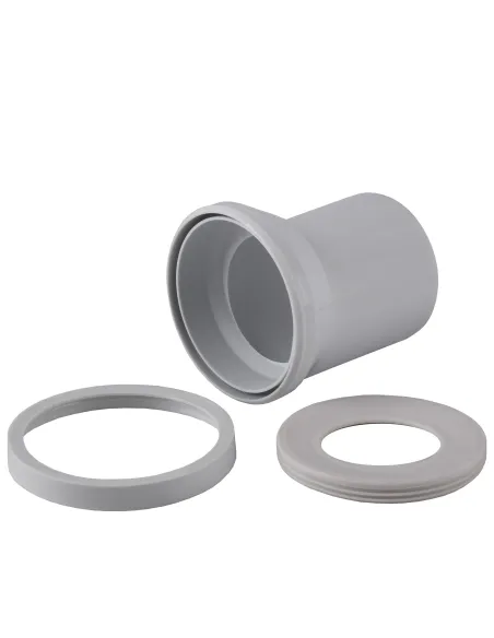 Патрубок для унітазу Optimum OPTI 51110/155, 15 мм, D110, L155 мм, зі зміщенням