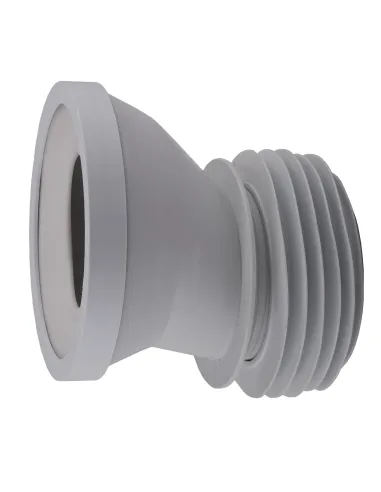 Патрубок для унитаза Optimum OPTI 60115/120, 20 мм, D115, L120 мм, со смещением