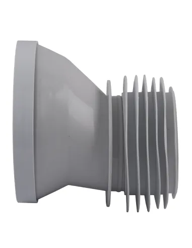 Патрубок для унітазу Optimum OPTI 60115/120, 20 мм, D115, L120 мм, зі зміщенням