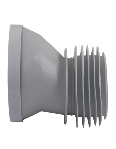 Патрубок для унитаза Optimum OPTI 60115/120, 20 мм, D115, L120 мм, со смещением