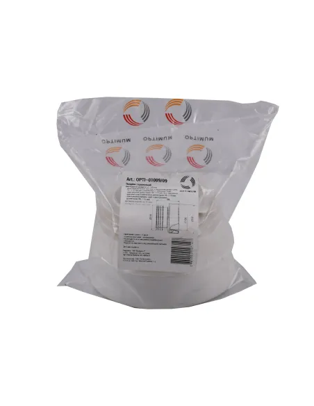 Патрубок для унітазу Optimum OPTI - 01009/09, сполучний, 110 мм