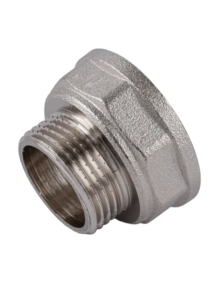 Перехідник редукційний Optimum NK653O 1 1/4 х 1 дюйма ВН, нікельований восьмигранний