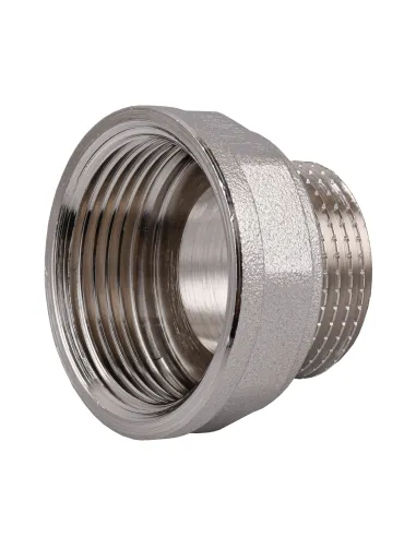 Перехідник редукційний Optimum NK653O 1 1/4 х 1 дюйма ВН, нікельований восьмигранний