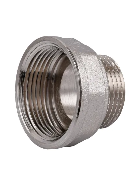 Перехідник редукційний Optimum NK653O 1 1/4 х 1 дюйма ВН, нікельований восьмигранний