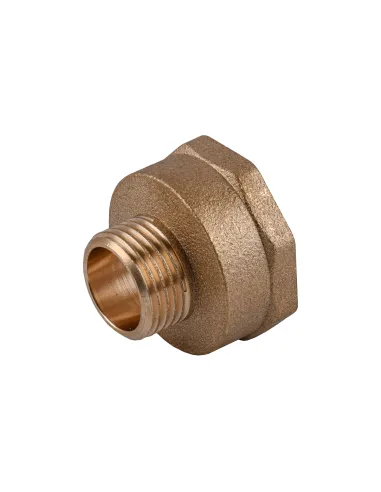 Переходник редукционный Optimum LI533S 1 х 1/2 дюйма ВН, латунный