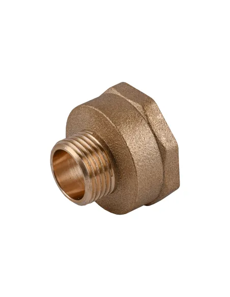 Переходник редукционный Optimum LI533S 1 х 1/2 дюйма ВН, латунный