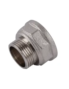 Перехідник редукційний Optimum NK543O 1 х 3/4 дюйми ВН, нікельований восьмигранний