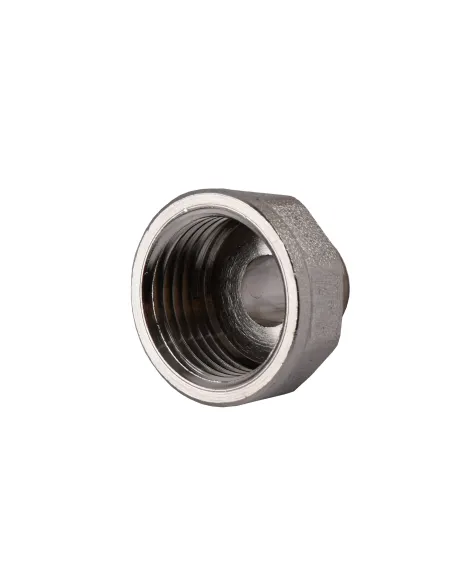 Переходник редукционный Optimum NK313O 1/2 х 1/4 дюйма ВЗ, никелированный восьмигранный