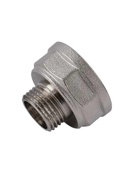 Перехідник редукційний Optimum NK533O 1 х 1/2 дюйма ВН, нікельований восьмигранний