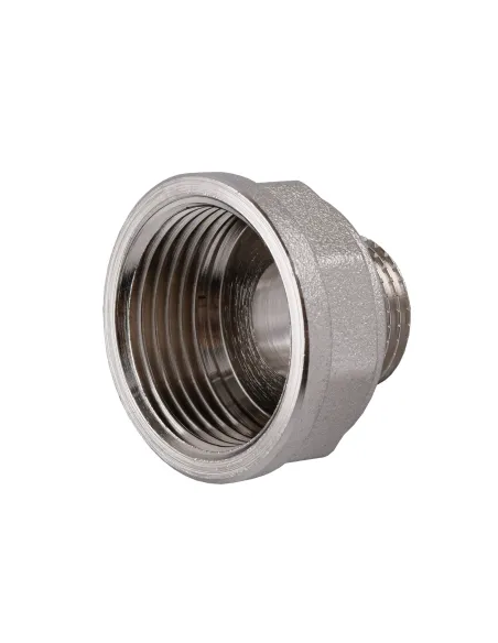 Перехідник редукційний Optimum NK533O 1 х 1/2 дюйма ВН, нікельований восьмигранний