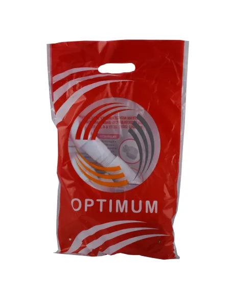 Сифон для умывальника и мойки Optimum OPTI-13043 11/2 дюйма х 40 с отводом для стиральной машины та гофротрубой 40х40/50