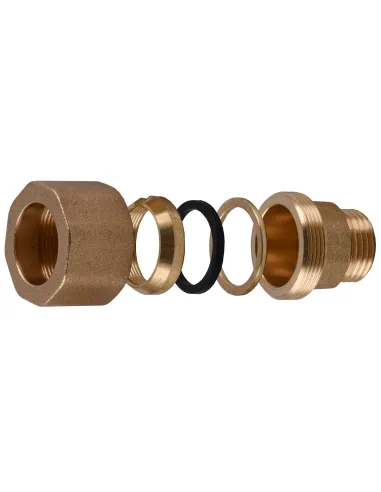 З`єднання затискне Optimum LS442S 3/4 дюйма, 28 мм, латунне