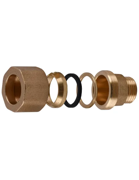 З`єднання затискне Optimum LS442S 3/4 дюйма, 28 мм, латунне