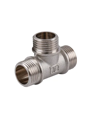 Трійник Optimum NT332S 1/2 дюйм, ПНН, нікельований