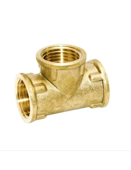 Трійник Optimum LT331S 1/2 дюйм, ВВВ, латунний
