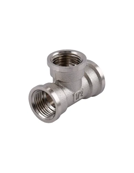 Тройник Optimum NT331S 1/2 дюйм, ВВВ, никелированный