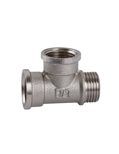 Трійник Optimum NT334S 1/2 дюйм, ВВН, нікельований