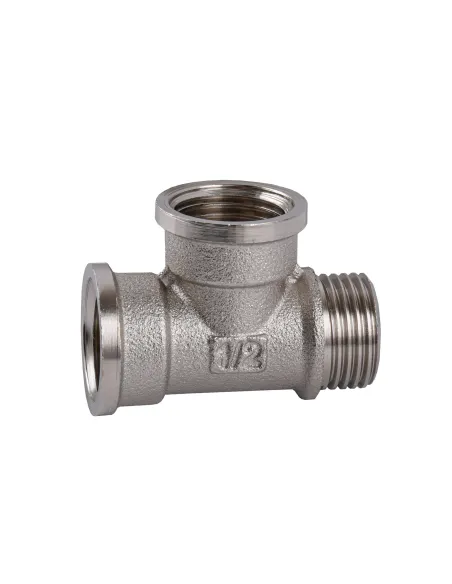 Трійник Optimum NT334S 1/2 дюйм, ВВН, нікельований