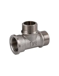 Тройник Optimum NT335S 1/2 дюйм, ВНН, никелированный