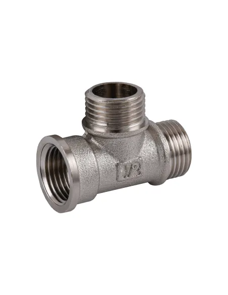 Трійник Optimum NT335S 1/2 дюйм, ВНН, нікельований