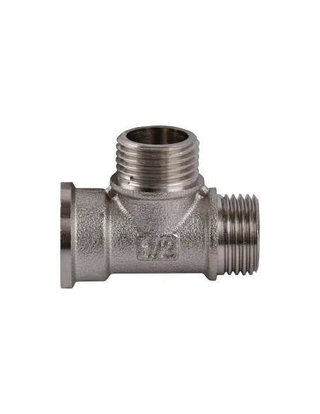 Трійник Optimum NT335S 1/2 дюйм, ВНН, нікельований