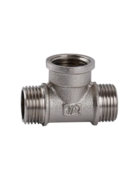 Трійник Optimum NT337S 1/2 дюйм, ЗВЗ, нікельований