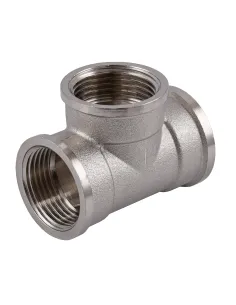 Тройник Optimum NT551S 1 дюйм, ВВВ, никелированный