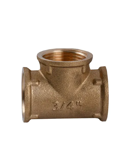 Трійник Optimum LT441S 3/4 дюйми, ВВВ, латунний