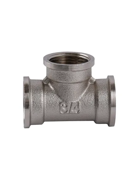 Трійник Optimum NT441S 3/4 дюйми, ВВВ, нікельований