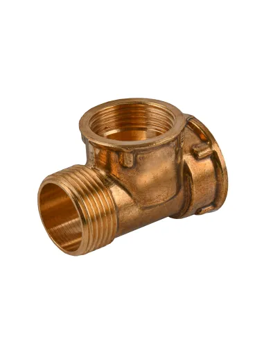 Трійник Optimum LT444S 3/4 дюйми, ВВН, латунний