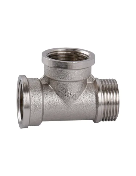 Трійник Optimum NT444S 3/4 дюйми, ВВН, нікельований