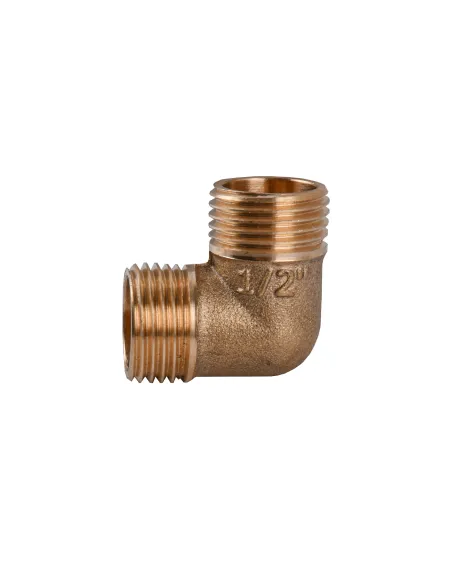 Уголок латунный Optimum LL332S 1/2 дюйма НН