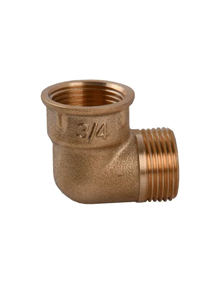 Кутник латунний Optimum LL443S 3/4 дюйма ВН