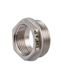 Футорка Optimum NF653S 1 1/4 х 1 дюйма, НВ, никелированная