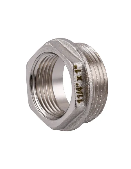 Футорка Optimum NF653S 1 1/4 х 1 дюйма, НВ, нікельована