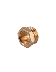 Футорка Optimum LF323S 1/2 х 3/8 дюйма, НВ, латунная