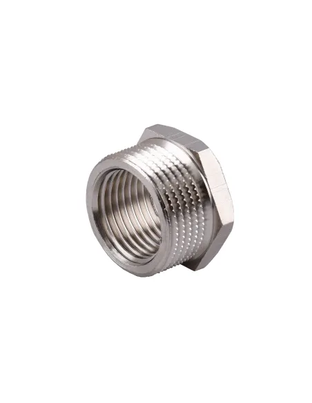 Футорка Optimum NF433S 3/4 х 1/2 дюйми, НВ, нікельована