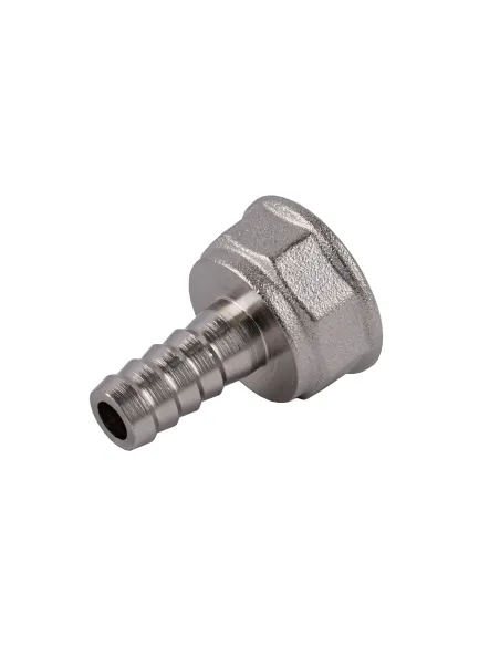 Штуцер Optimum NU3E1S 1/2 дюйма В 10 мм никелированный