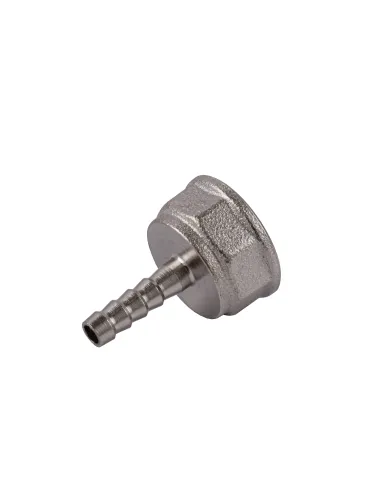 Штуцер Optimum NU3C1S 1/2 дюйма В 6 мм никелированный