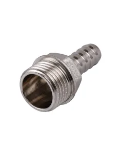 Штуцер Optimum NU3E2S 1/2 дюйма Н 10 мм никелированный