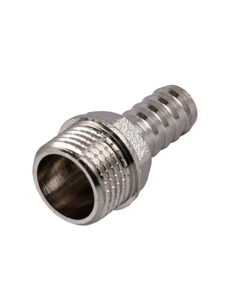 Штуцер Optimum NU3F2S 1/2 дюйми Н 12 мм нікельований