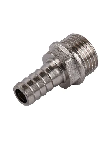 Штуцер Optimum NU3F2S 1/2 дюйма Н 12 мм никелированный