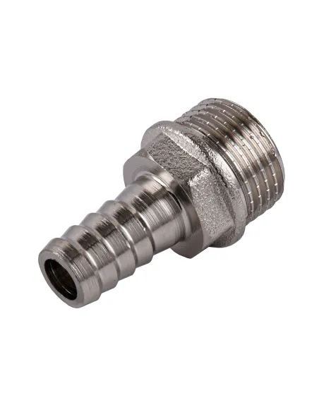 Штуцер Optimum NU3F2S 1/2 дюйма Н 12 мм никелированный