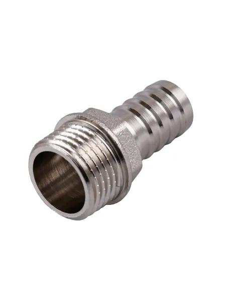 Штуцер Optimum NU3G2S 1/2 дюйма Н 14 мм никелированный