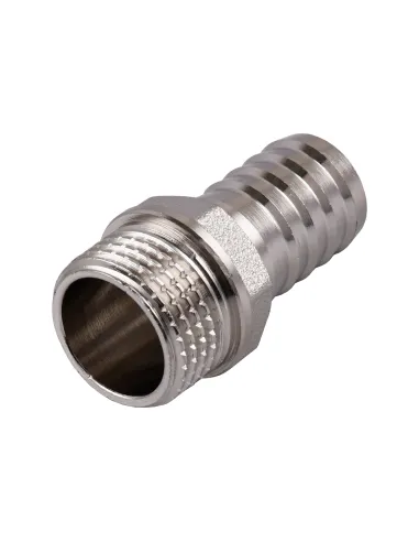 Штуцер Optimum NU3H2S 1/2 дюйми Н 16 мм нікельований