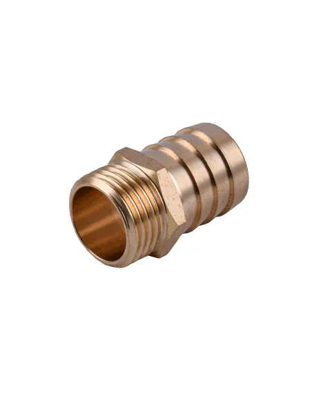 Штуцер Optimum LU3J2S 1/2 дюйма Н 20 мм латунный